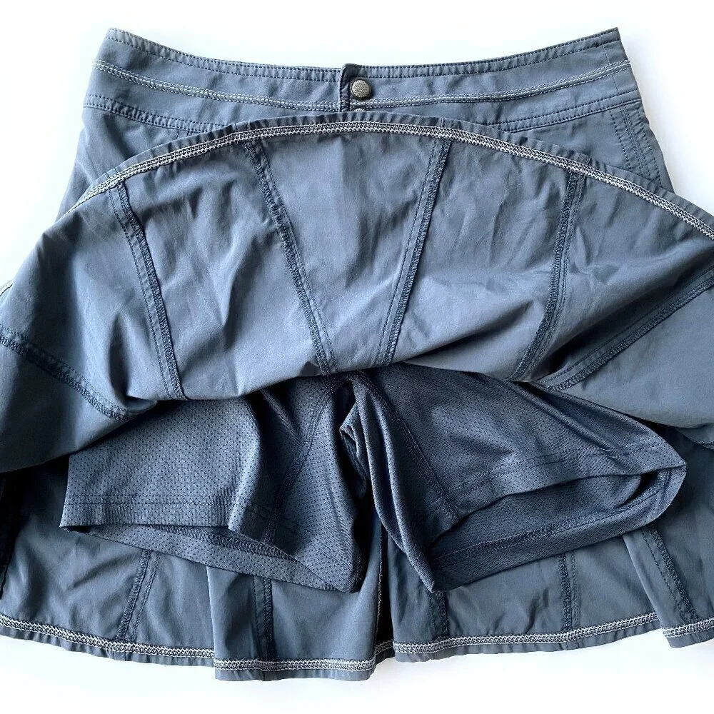 Title Nine Gray Swingtastic Tennis Golf Athletic Skort 2